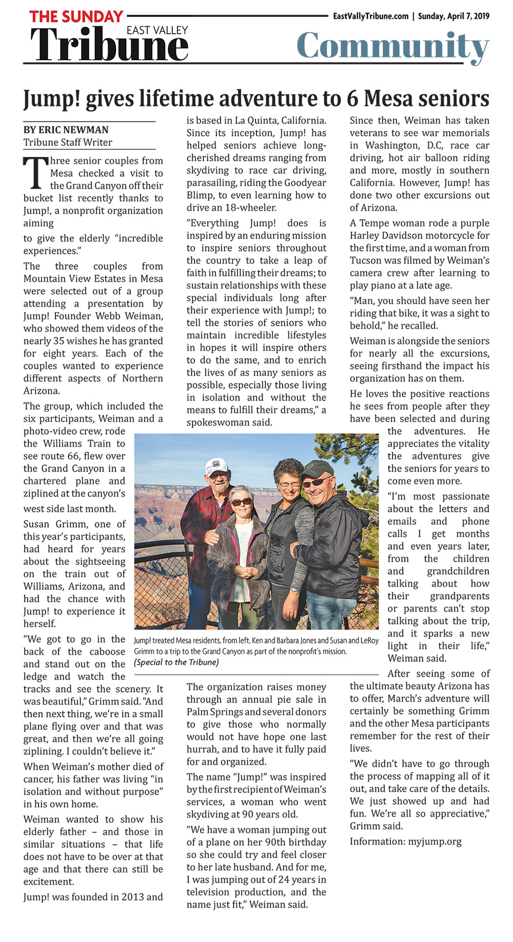 The East Valley Tribune